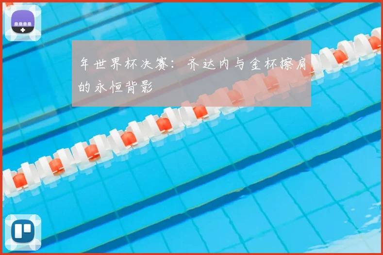 年世界杯决赛：齐达内与金杯擦肩的永恒背影